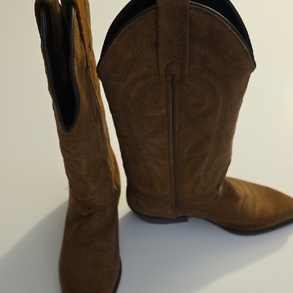 Classic Brown Vittorio Riccio Western Boots